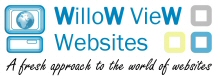 Website registration, hosting, design and development by Willow View Websites