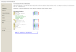 E-commerce - admin area - Categories page