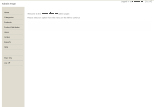 E-commerce - admin area - Home page